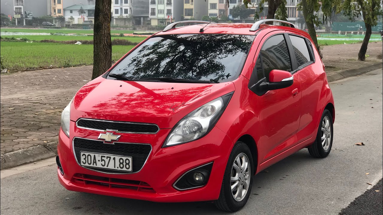 Chevrolet Spark 2015 số tự động bản đủ nhất LTZ Zest chạy 10 vạn km đỏ- đẹp- độc (đã bán về Linh Đàm