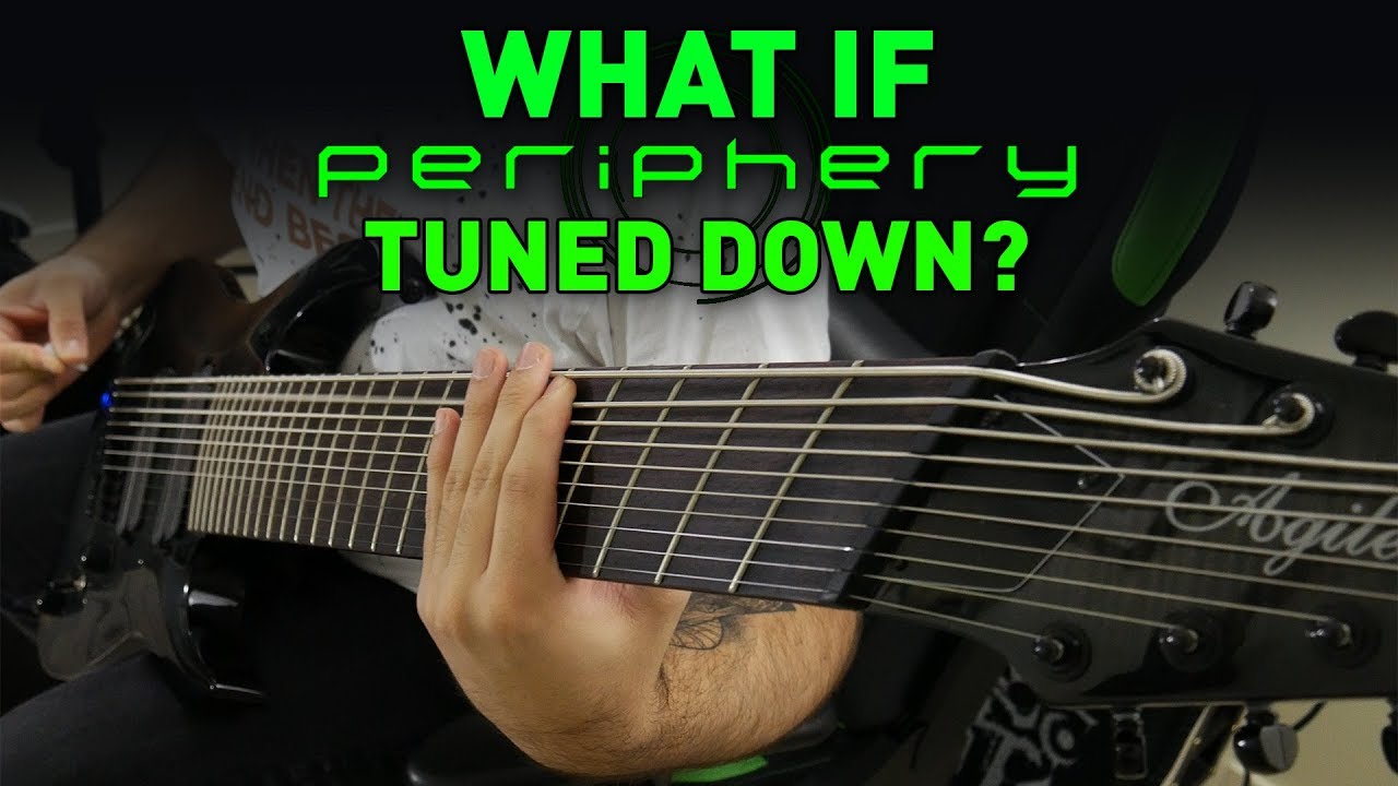 What If Periphery Tuned Down? (8, 9, 10 String Guitar Riff Compilation)