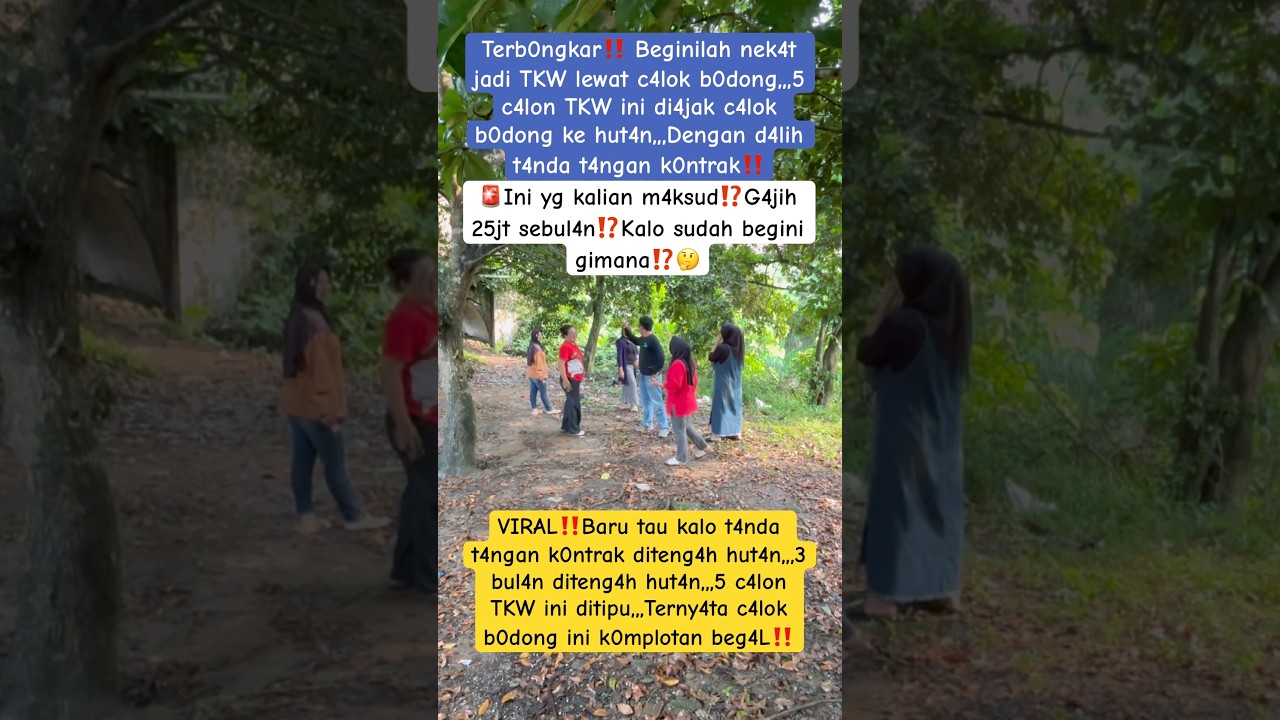 🔴Inilah res1konya bila jadi TKW lew4t c4lok abal2‼️
