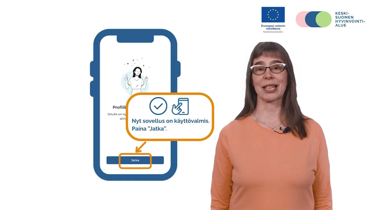 Etävastaanoton ohje asiakkaalle mobiililaitteella