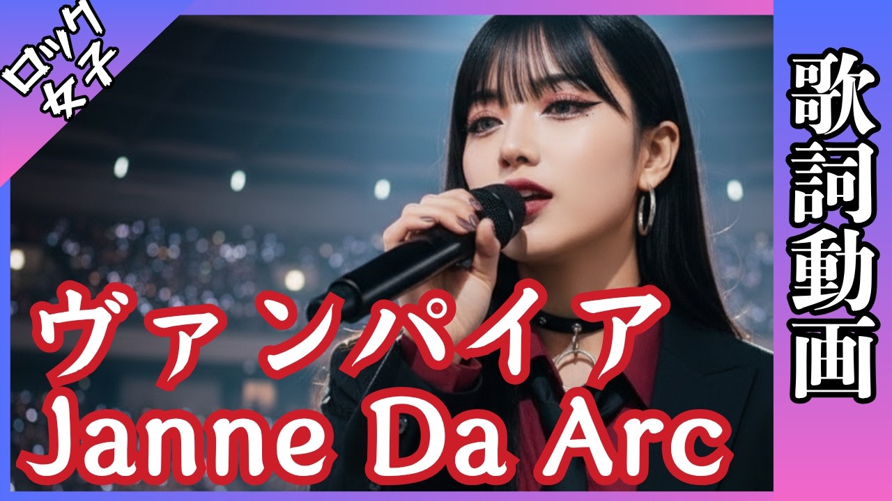 【ヴァンパイア - Janne Da Arc】女性ボーカル / ロック女子 AIカバー