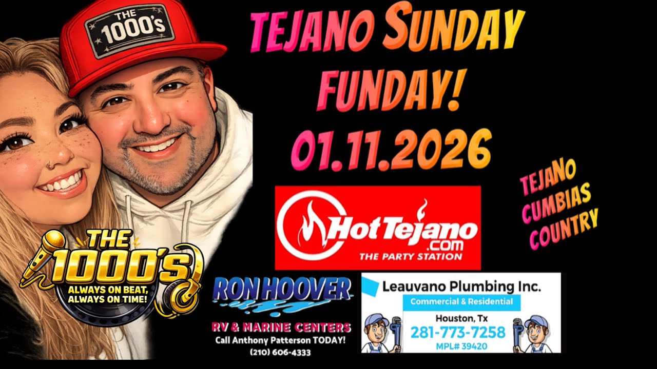 Sunday Funday Tejano Party Live Mix by The 1000’s