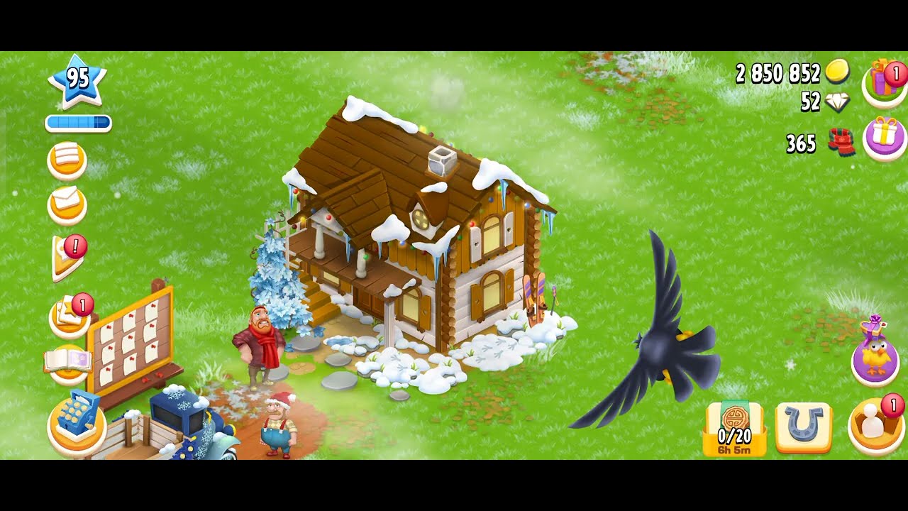 Hay Day game play level 95 #hay day  #farming #games 