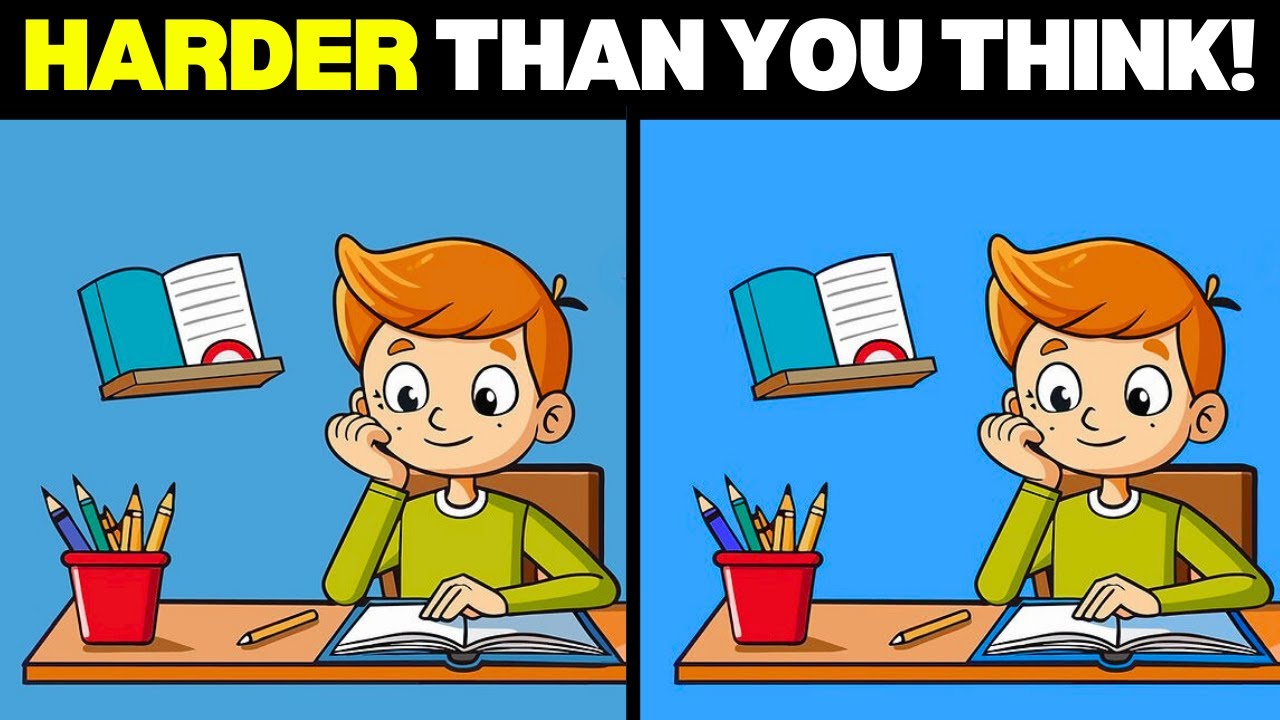 🧠🧐 Find the Differences | Brain Workout Challenge | Visual Health Test 👀 | Spot The Difference