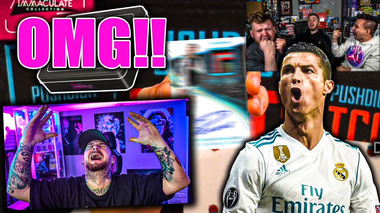 OMG! Ich habe ein CRISTIANO RONALDO AUTOGRAMM aus IMMACULATE GEZOGEN !😱 PANINI IMMACULATE BOX BREAK
