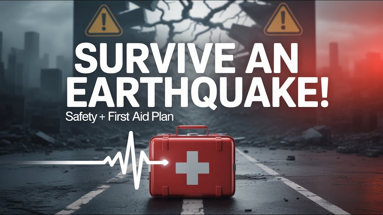 How to Survive an Earthquake — Complete Safety & First Aid Plan
