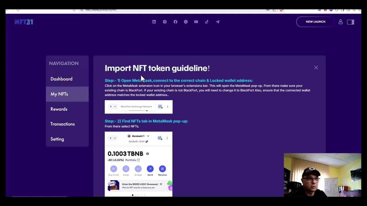 How transfer your NFT to MM - Tutorial