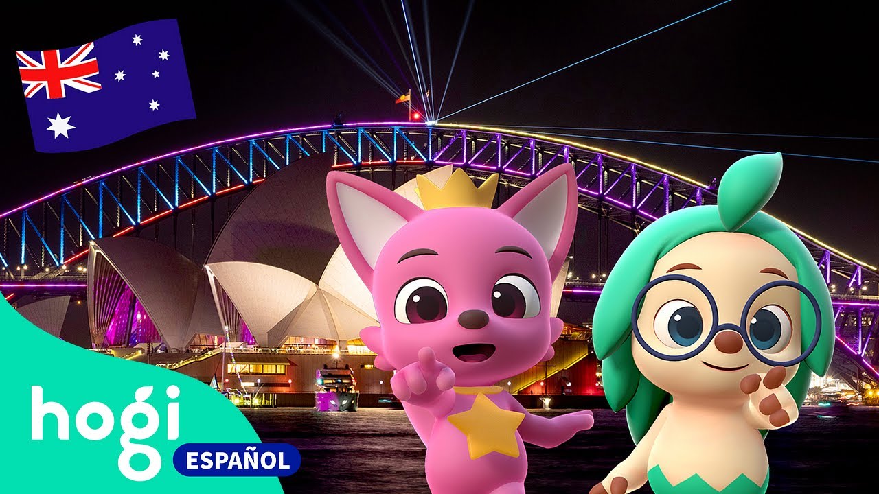 ¡Vamos a Viajar a Australia! | Canguros | Gira Mundial de Pinkfong y Hogi | Hogi en español