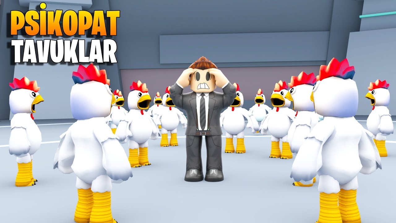 🐔 Katil Tavukların Ortasında Kaldım! 🐔 | Mad City | Roblox Türkçe