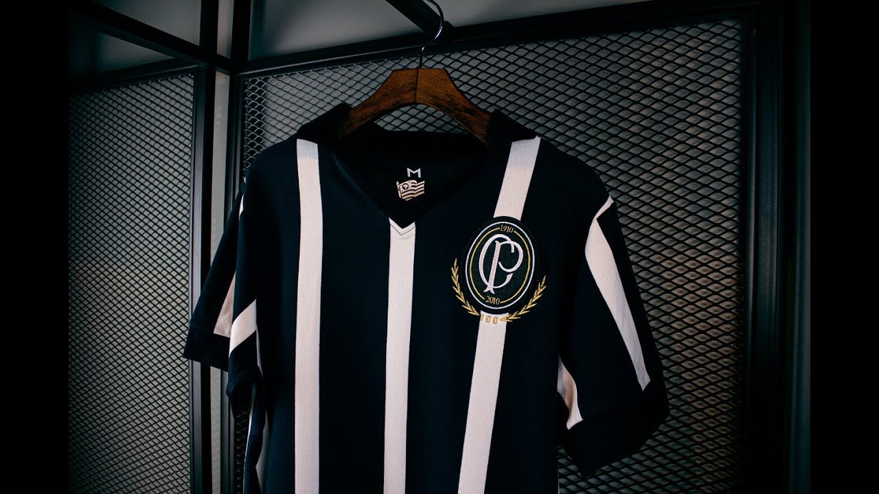 Camisa Retr&ocirc; Corinthians Centen&aacute;rio