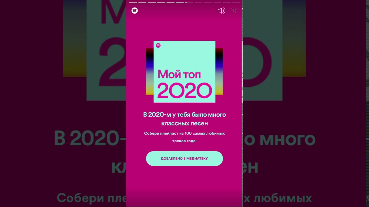 #2020Wrapped мой топ-2020 в Spotify