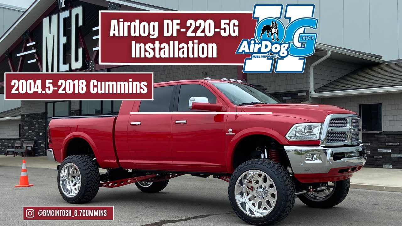 2004.5-2018 Cummins Airdog DF-220-5G Installation