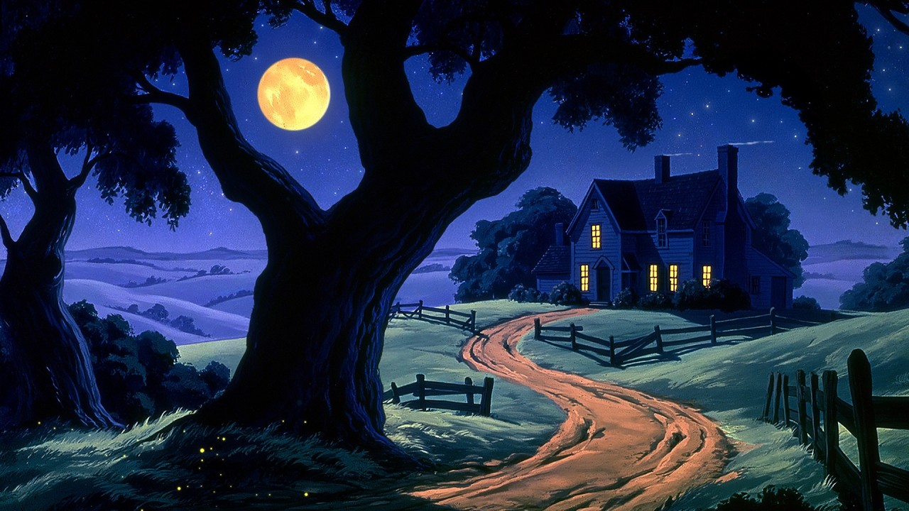 1940s summer night with oldies playing in another room | soft melodies for relaxation