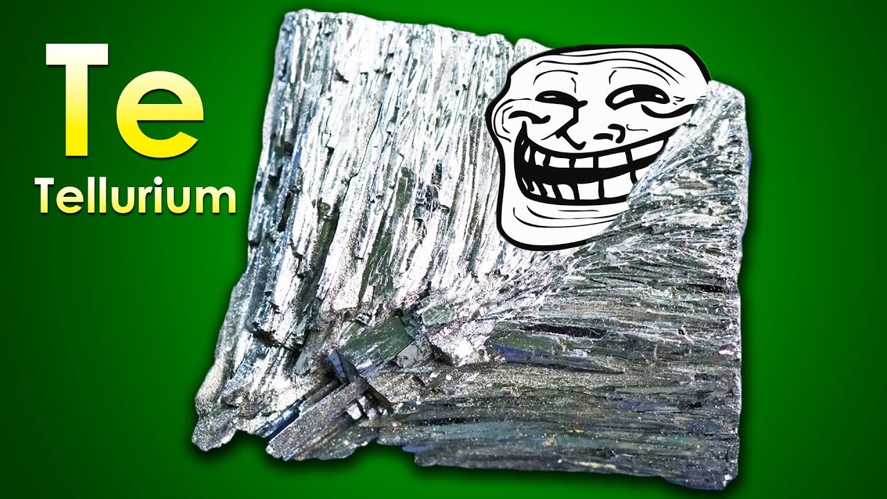 Теллур - САМЫЙ КОВАРНЫЙ ЭЛЕМЕНТ НА ​​ЗЕМЛЕ!
