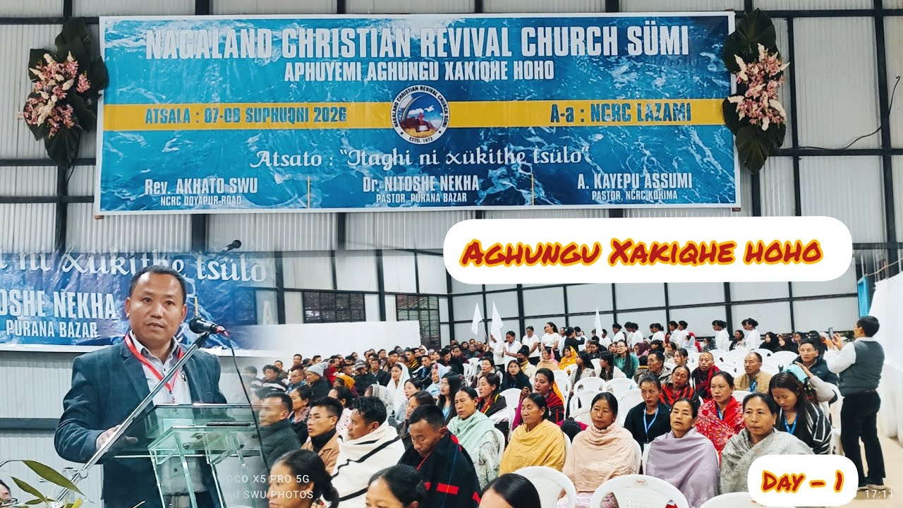 NCRC Aphuyemi Aghungü xakiqhe hoho,  First Service. Lazami village.