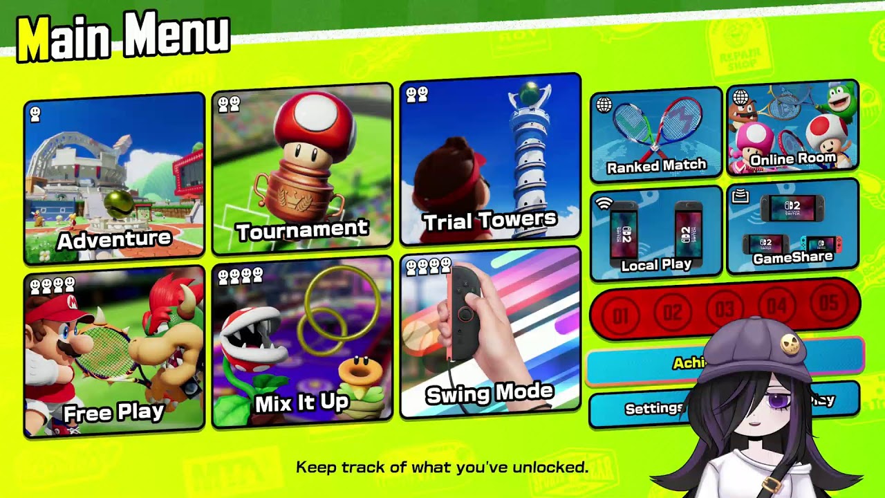 Trying Out Mario Tennis Fever Online!  Short Stream (Probably)