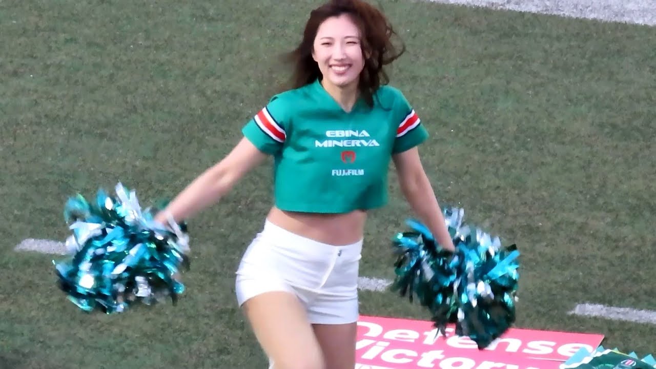富士フィルム海老名Minerva AFC 241130 美女たちの応援パフォーマンス⑤ ゴー！レッツ！ゴー！！