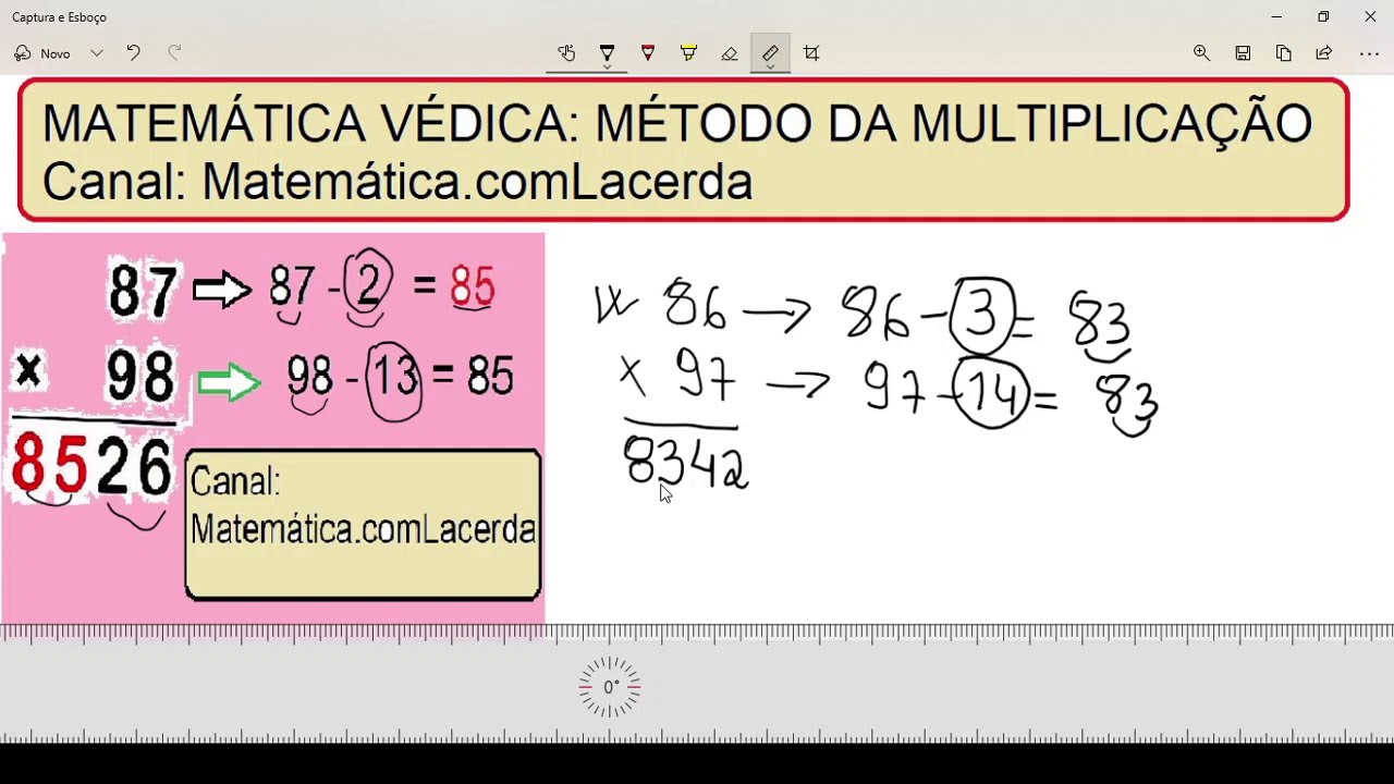 Multiplicação na Matemática Védica