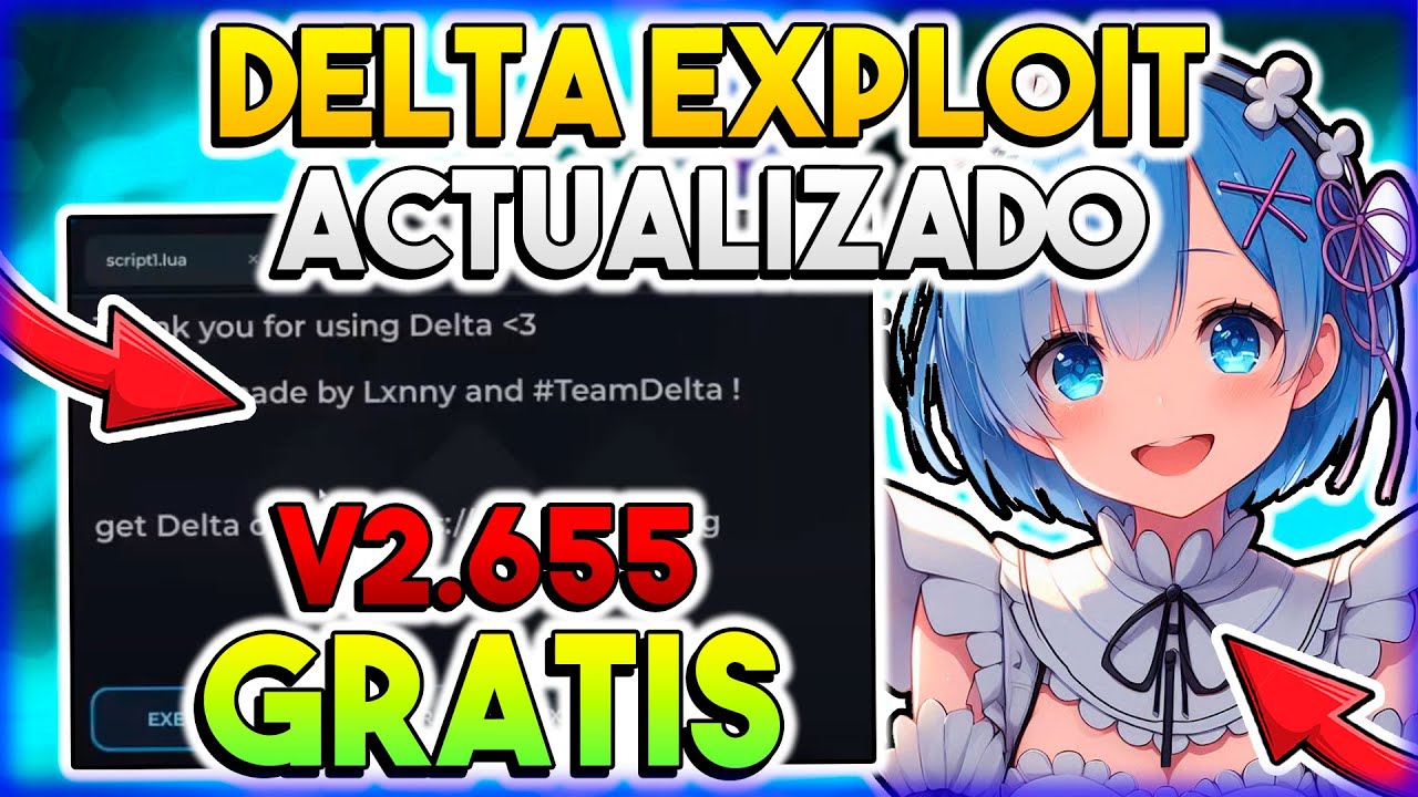 🔴 [ACTUALIZADO] HACK / EXPLOIT PARA ROBLOX | DELTA | TOTALMENTE GRATIS PARA ROBLOX PC Y MOVIL