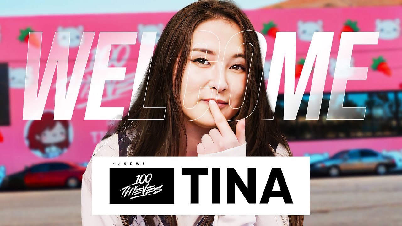 How TinaKitten Signed Herself to 100 Thieves!