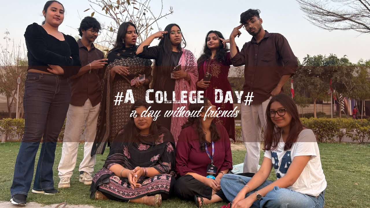 A College day without friends🥲  |Chandigarh University| , |Friends| , |Prank|, |College|