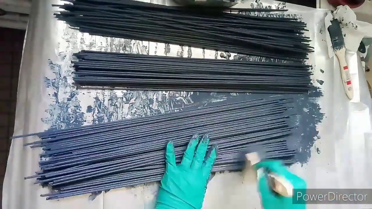 Vannerie de papier. Comment faire coloration des tubes dans des couleurs vives