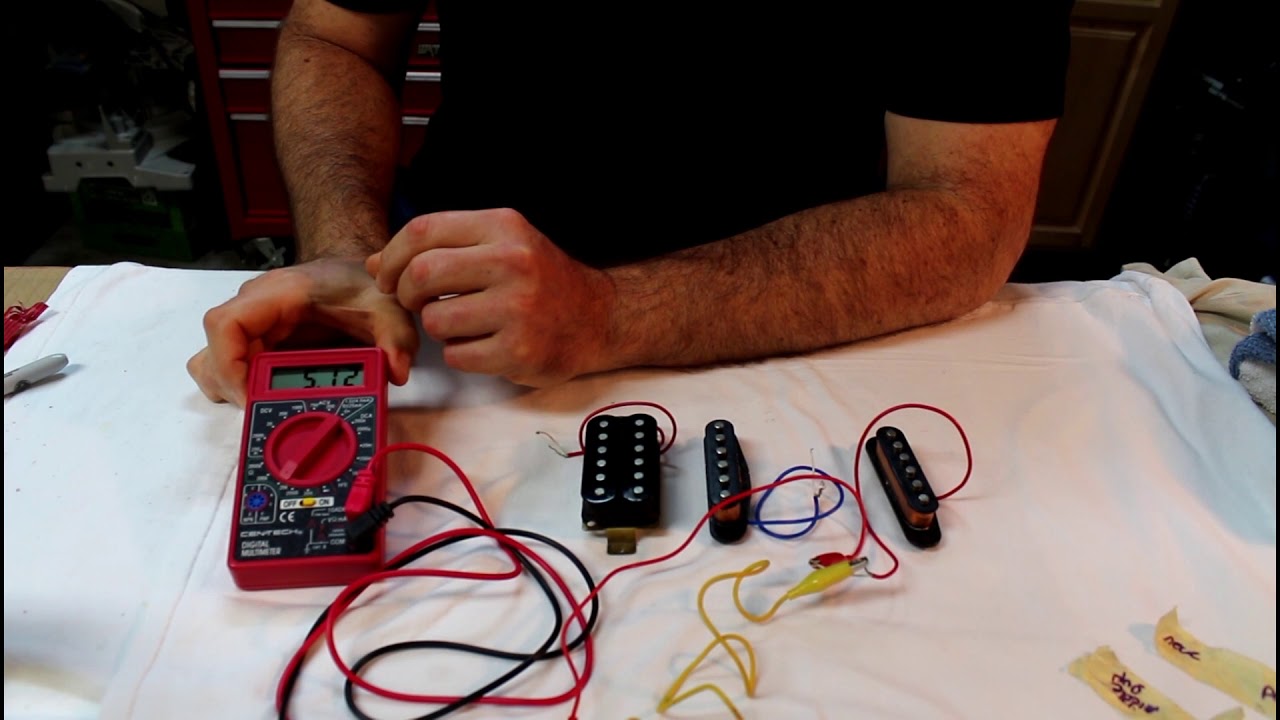 Does This Pickup Work? Checking The Resistance Of Guitar Pickups. #Guitarpickup