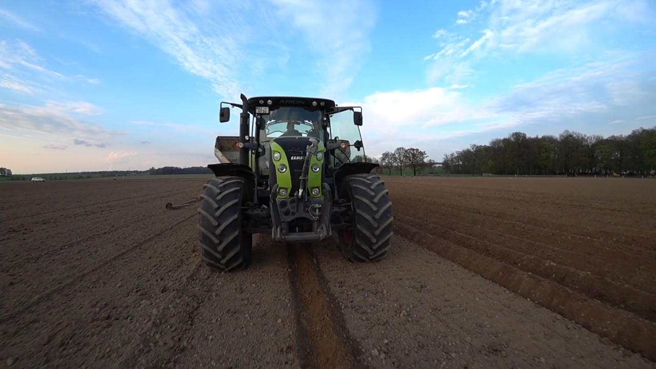 Kartoffeln legen 2017| Claas Arion 650 und Mars 62 #Ostalgie