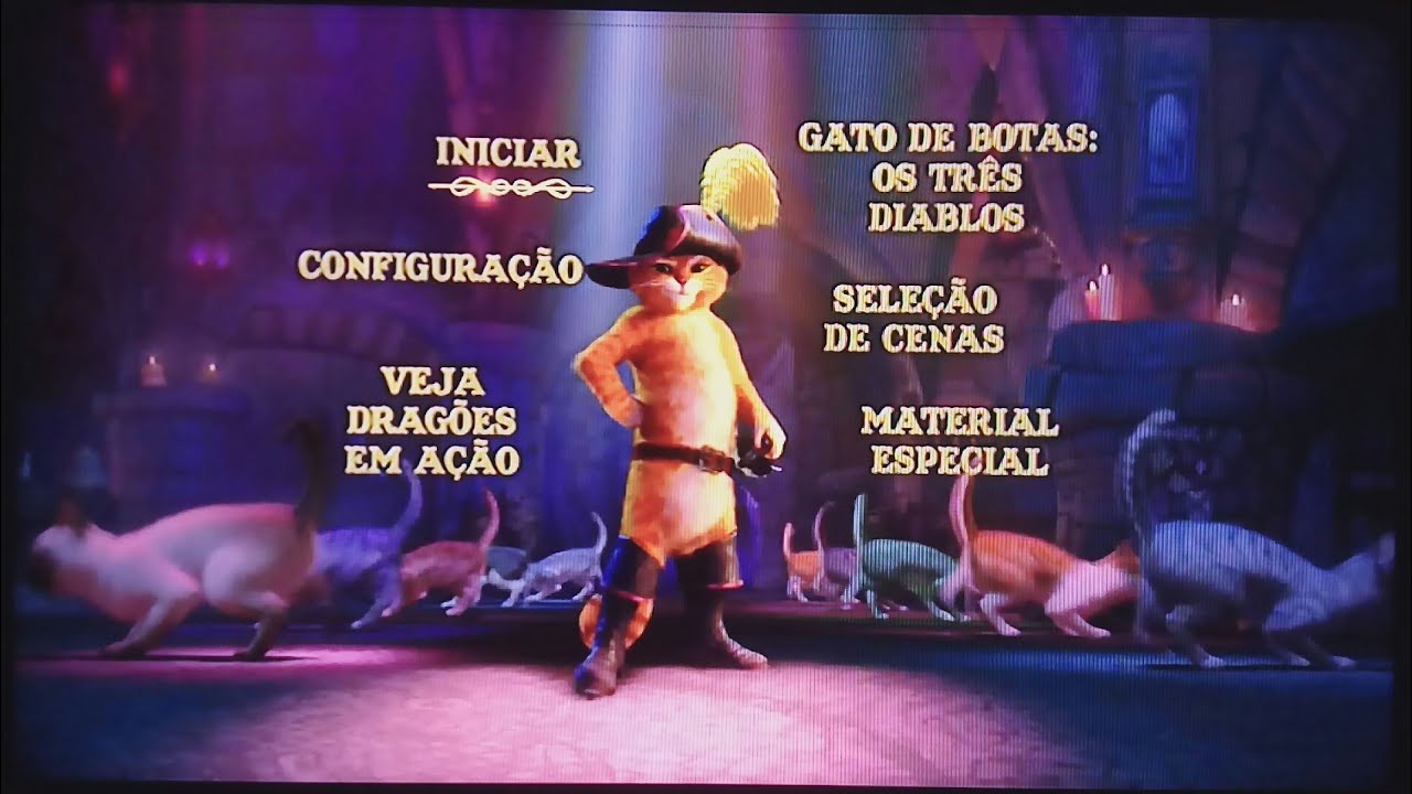 Gato de Botas [Menu Oficial]