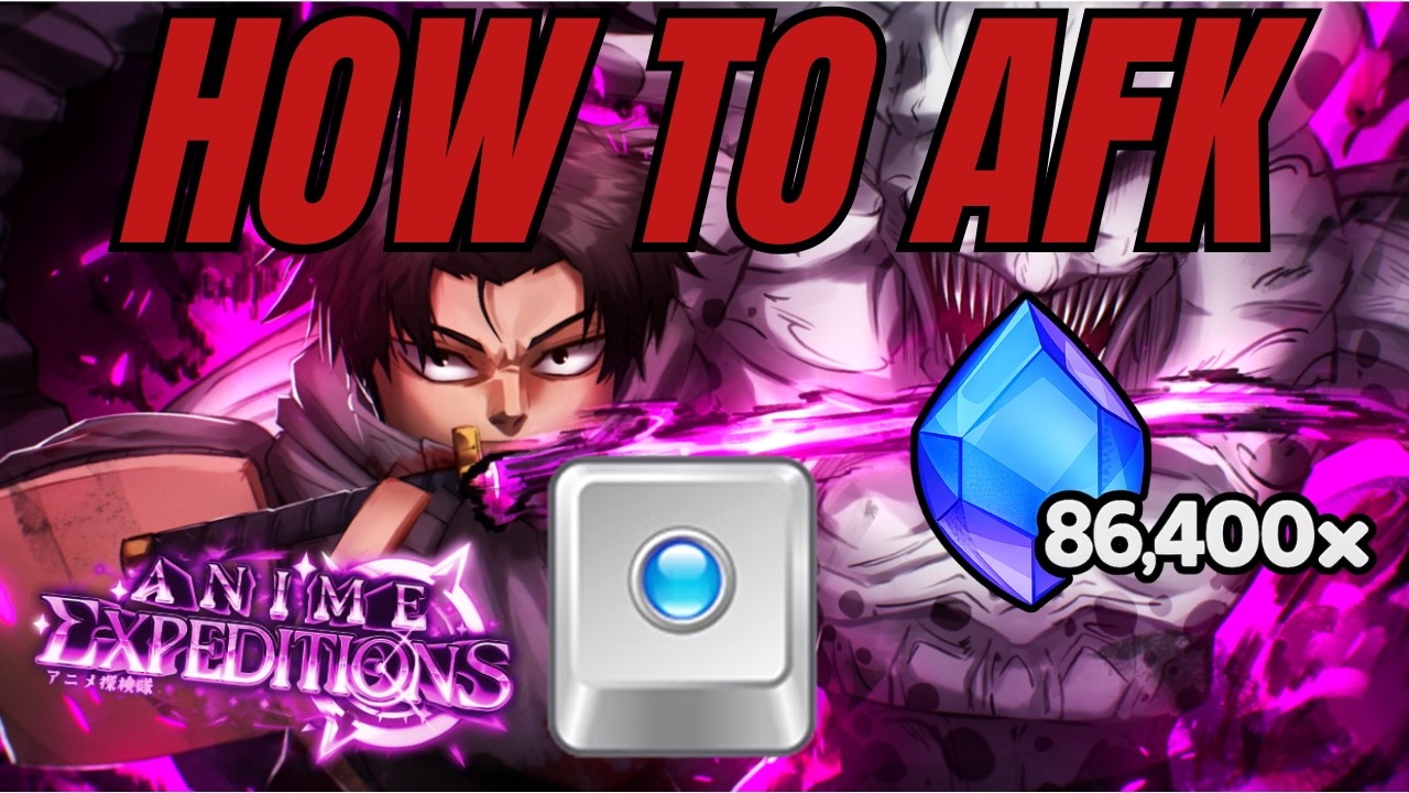 How To AFK 86,400 Gems Per DAY In Anime Expeditions