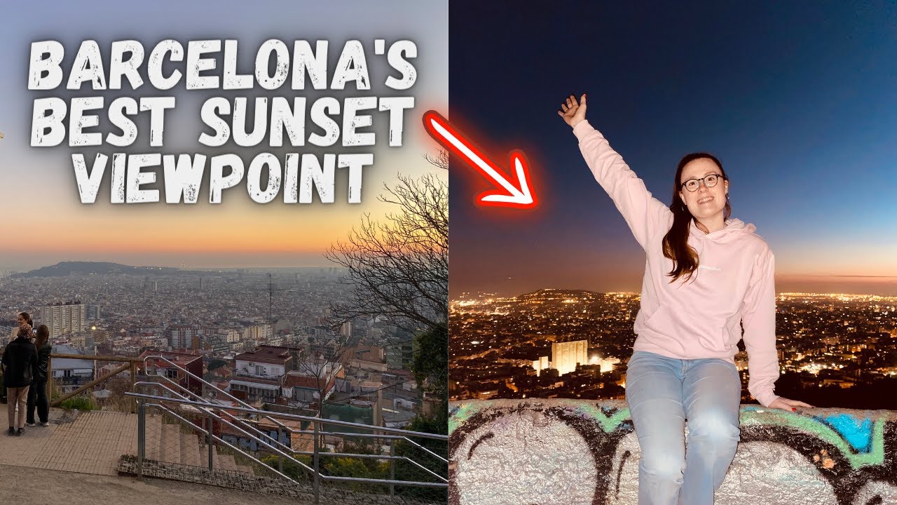 Barcelona's BEST Sunset View Point | Daily Vlog No.6