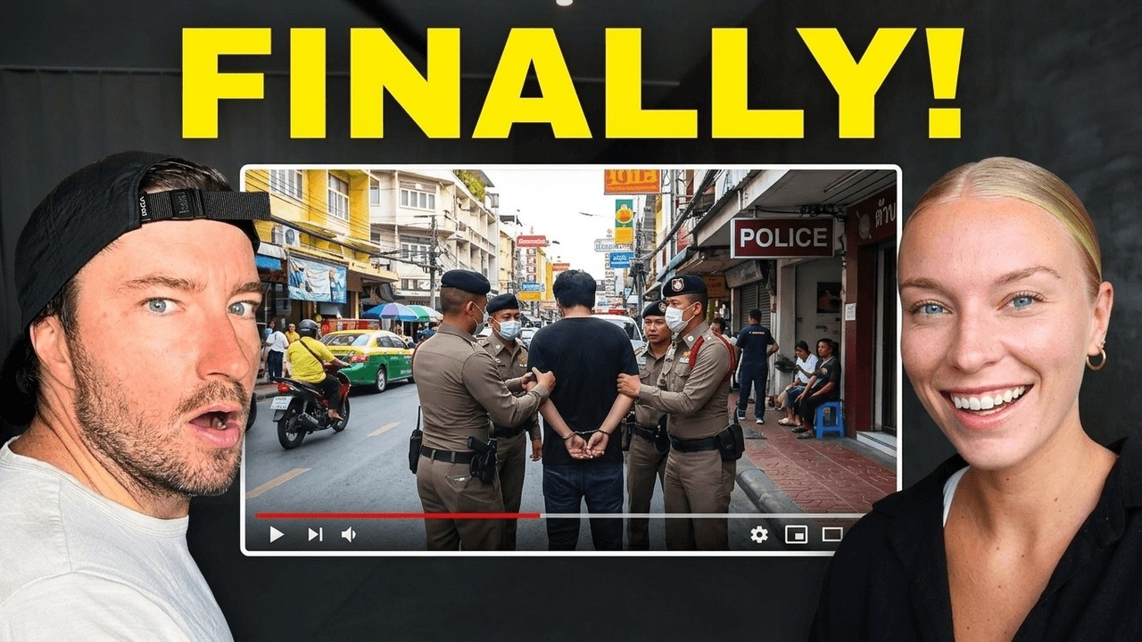 Watching Our Stalker Get Arrested In Thailand..
