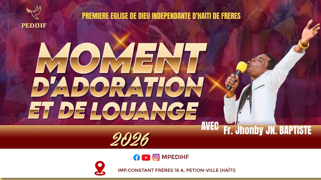 Le Tout-Puissant est mon Berge || Bèje mwen se yon Wa damou || Fr. Jhonby JEAN BAPTISTE || PEDIHF