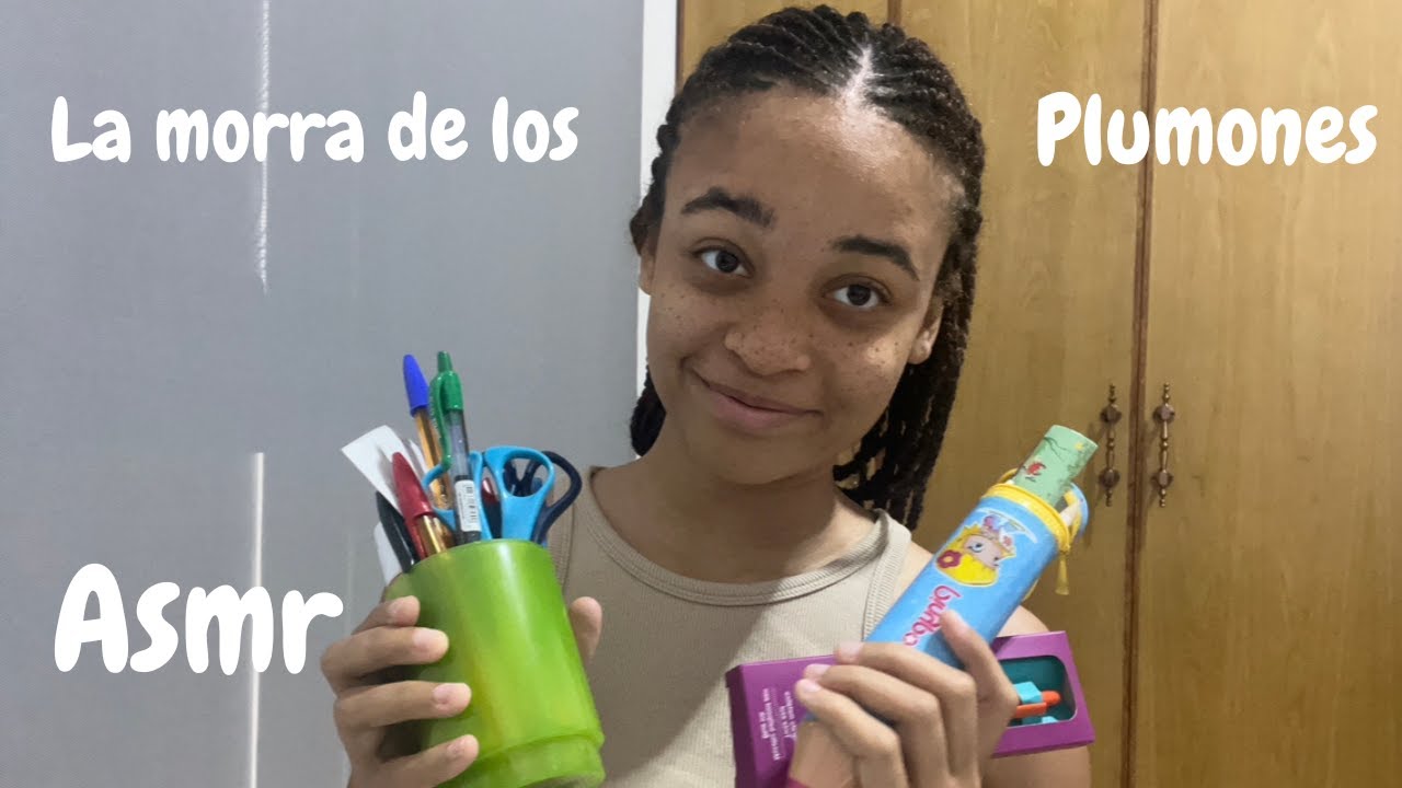 ASMR✨La Morra ANTIPÁTICA de los plumones🖋🎨ROLEPLAY ESPAÑOL