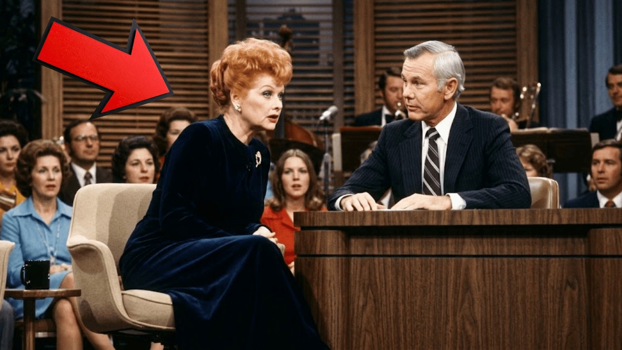 Johnny Carson Asked Lucille Ball One Question… Her 2-Second Silence Changed Television History