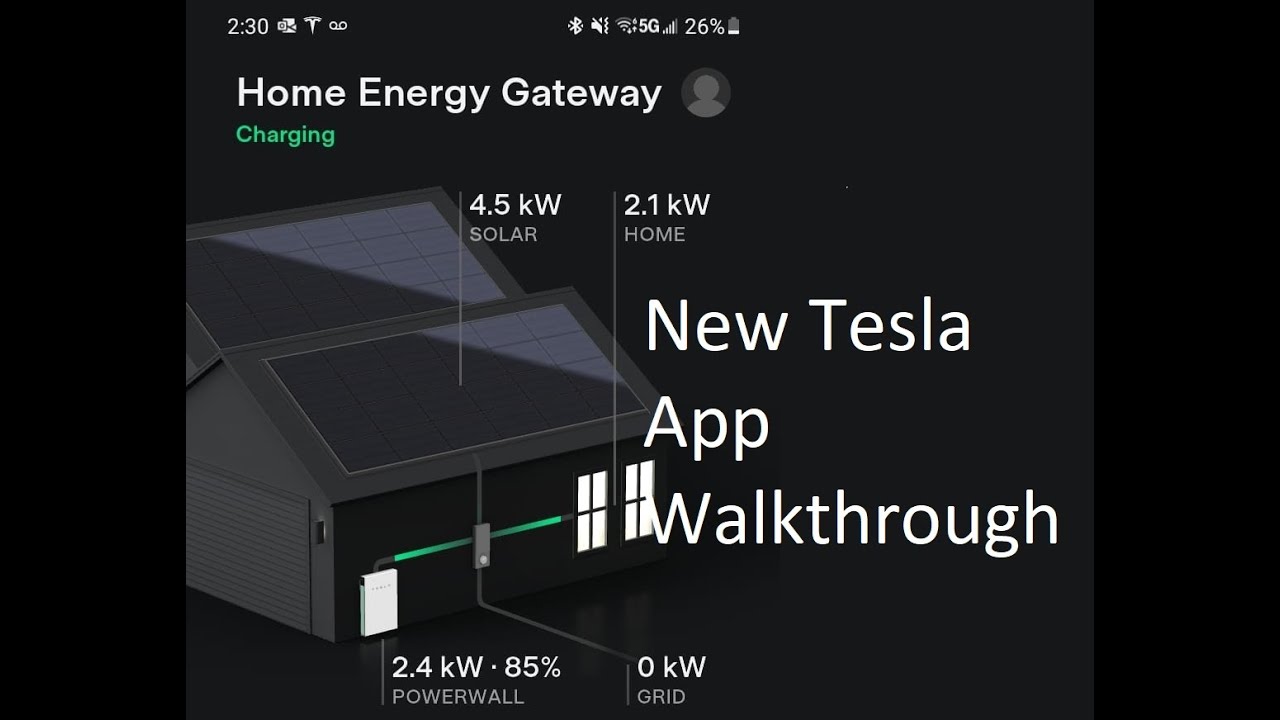 Пошаговое руководство по новому приложению Tesla: Solar + Powerwall (сентябрь 2021 г.)