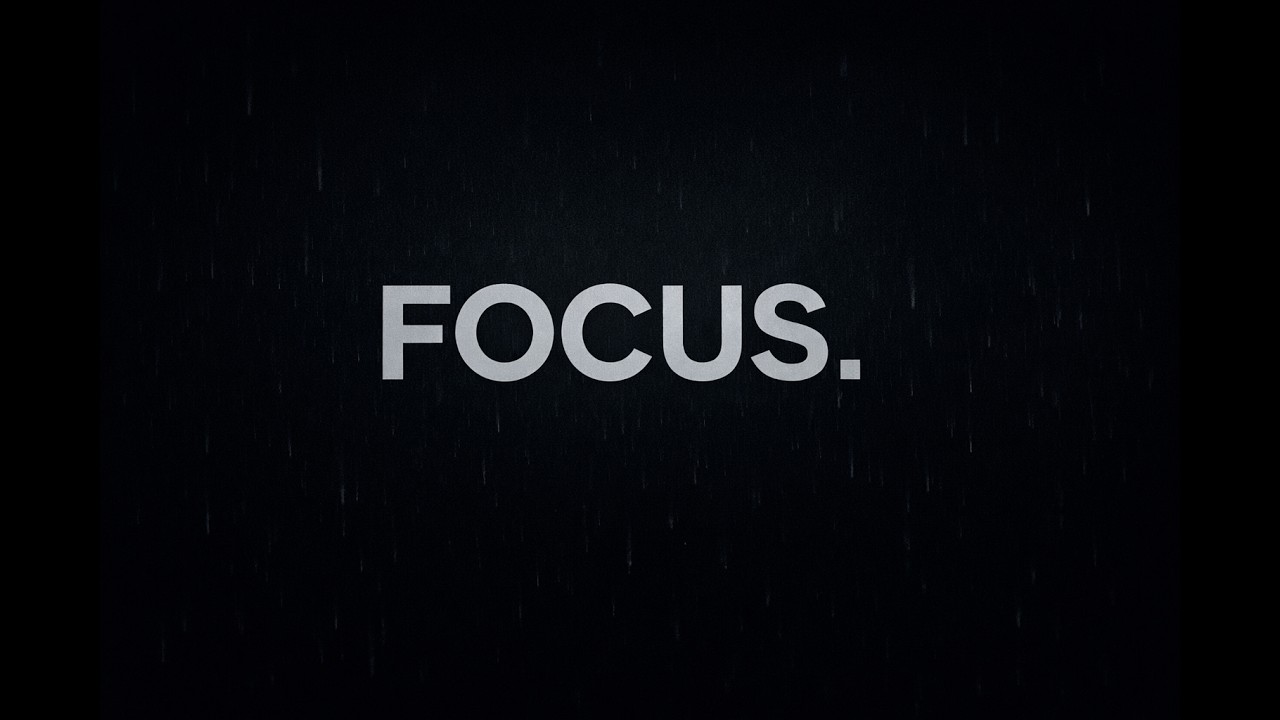 Deep Focus Music for Work (6 Hours) | No Lyrics • Rain & White Noise