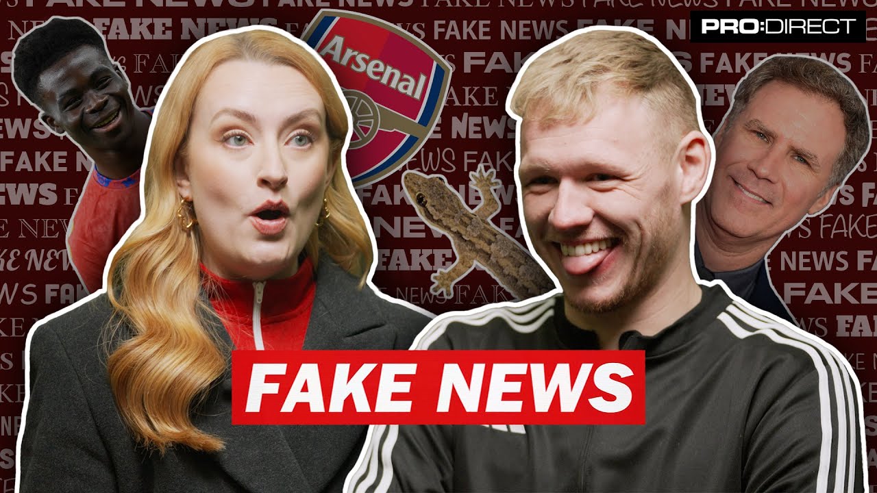 AARON RAMSDALE IS THE 👑 OF SH*THOUSERY | Fake News