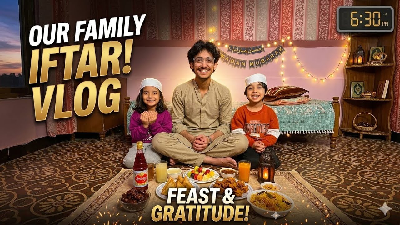 Ramadan Day 10 Iftari with papa in village ❤️ || Papa ne Puffy rakh layia 😮 🐶