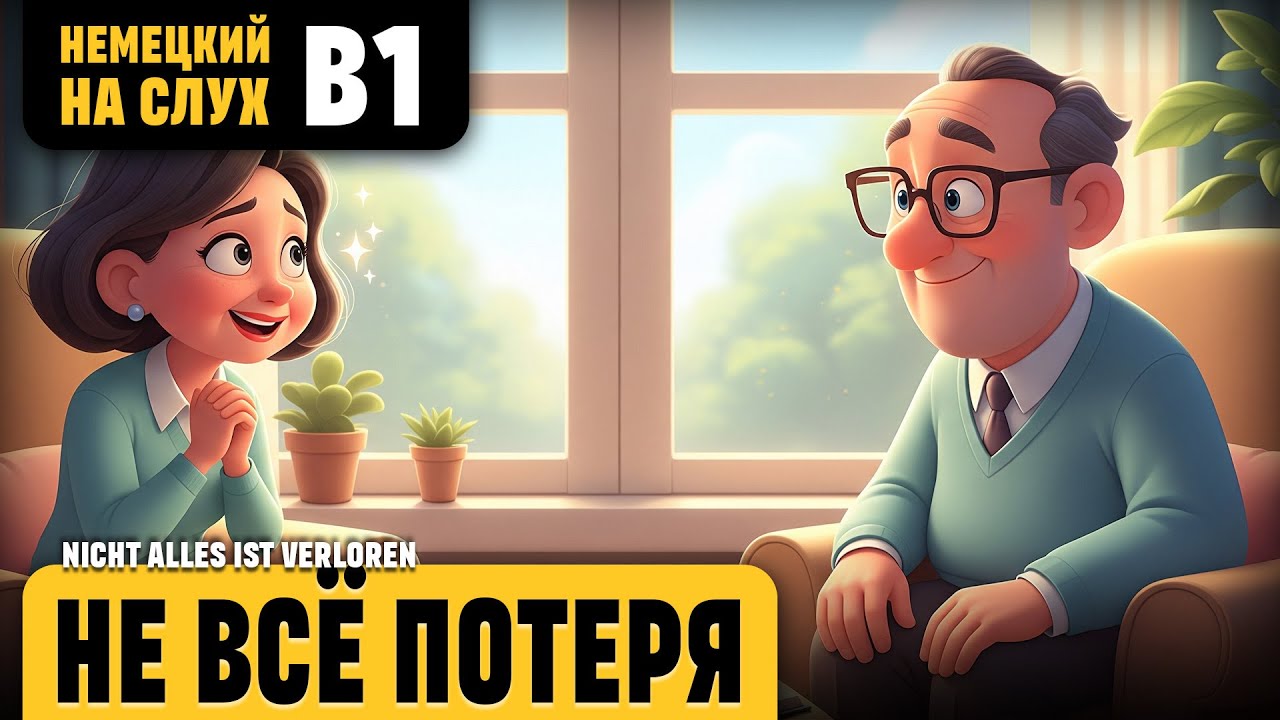 Поучительный рассказ (уровень B1). Немецкий на слух.