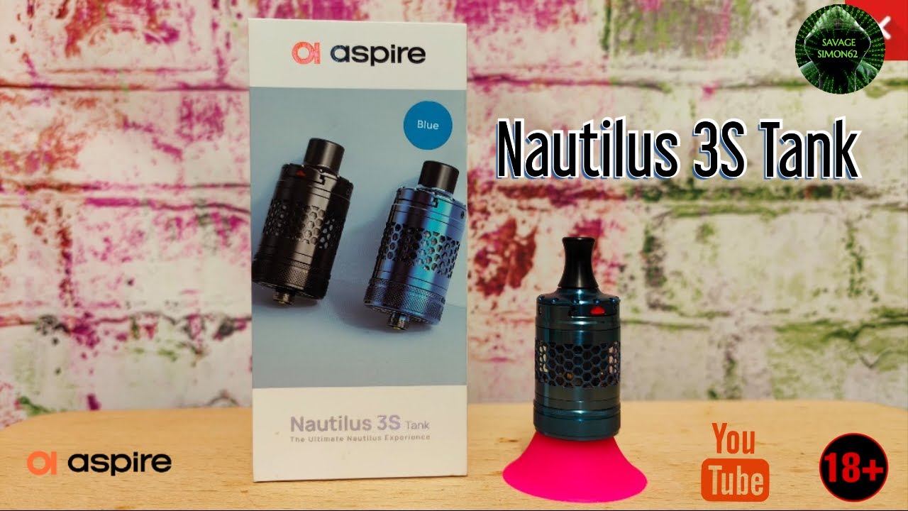 ASPIRE NAUTILUS 3S TANK REVIEW 🔞 #aspirenautilus3s #aspirecigs #vape