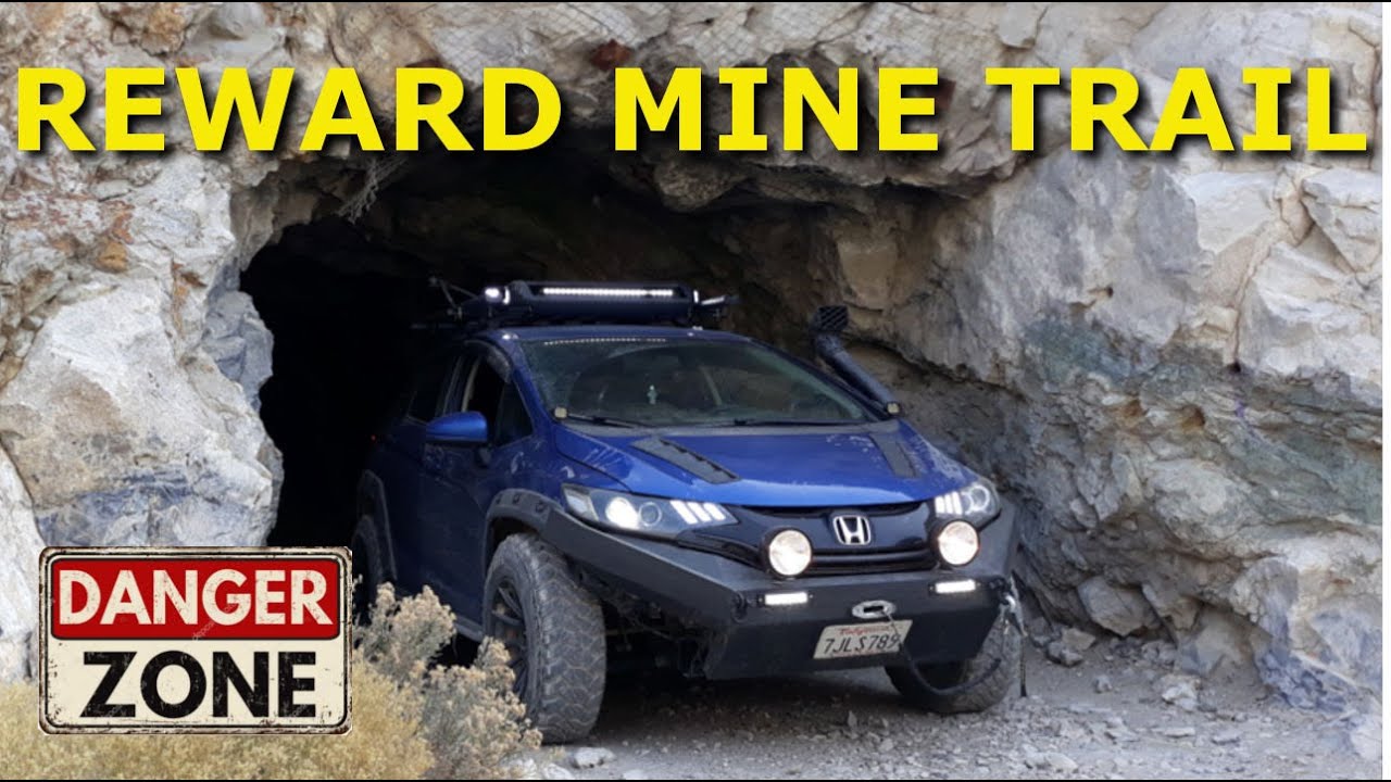 Reward Mine Trail - Honda Fit Jazz California Off Road Trail