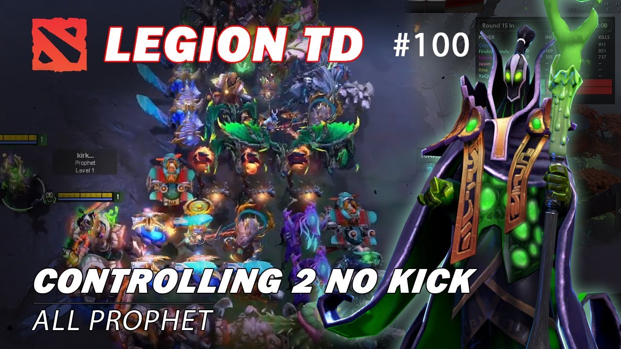 Legion TD Dota 2 Gameplay Solo Rank Push | 2 V 3 LATE GAME NO KICK