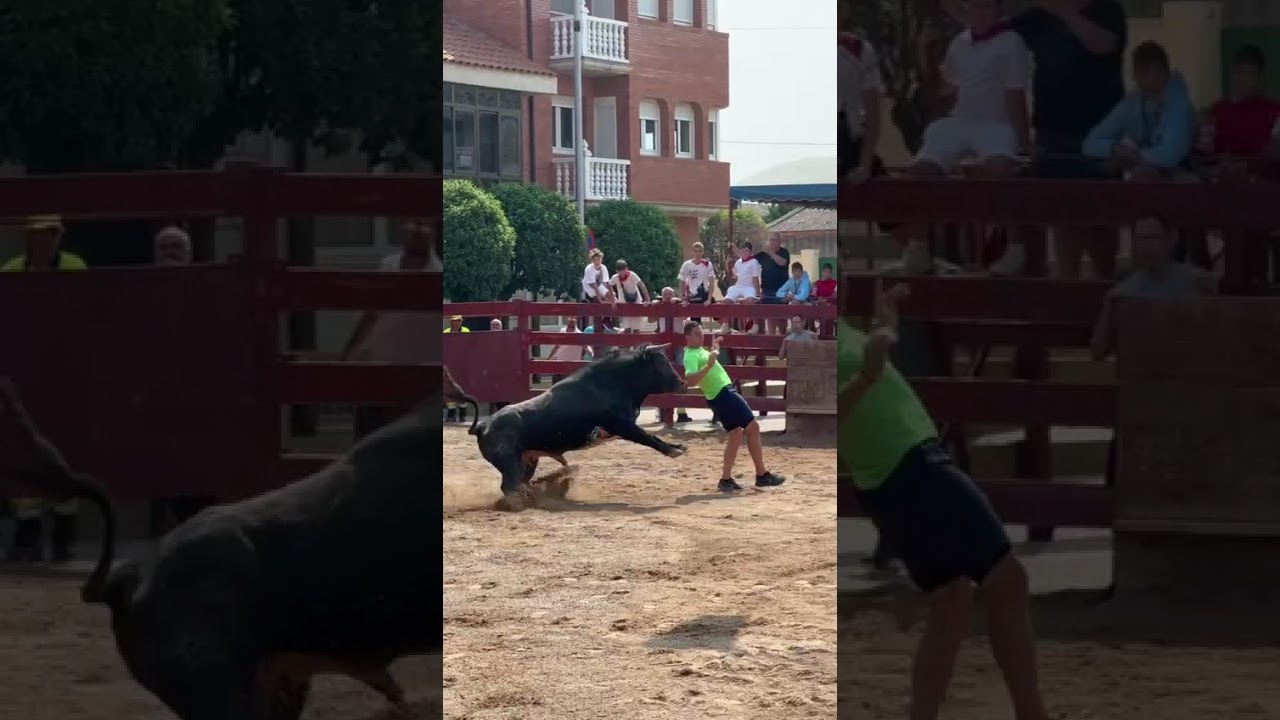 😰 GERARDO pone patas ARRIBA la PLAZA con este TORO!