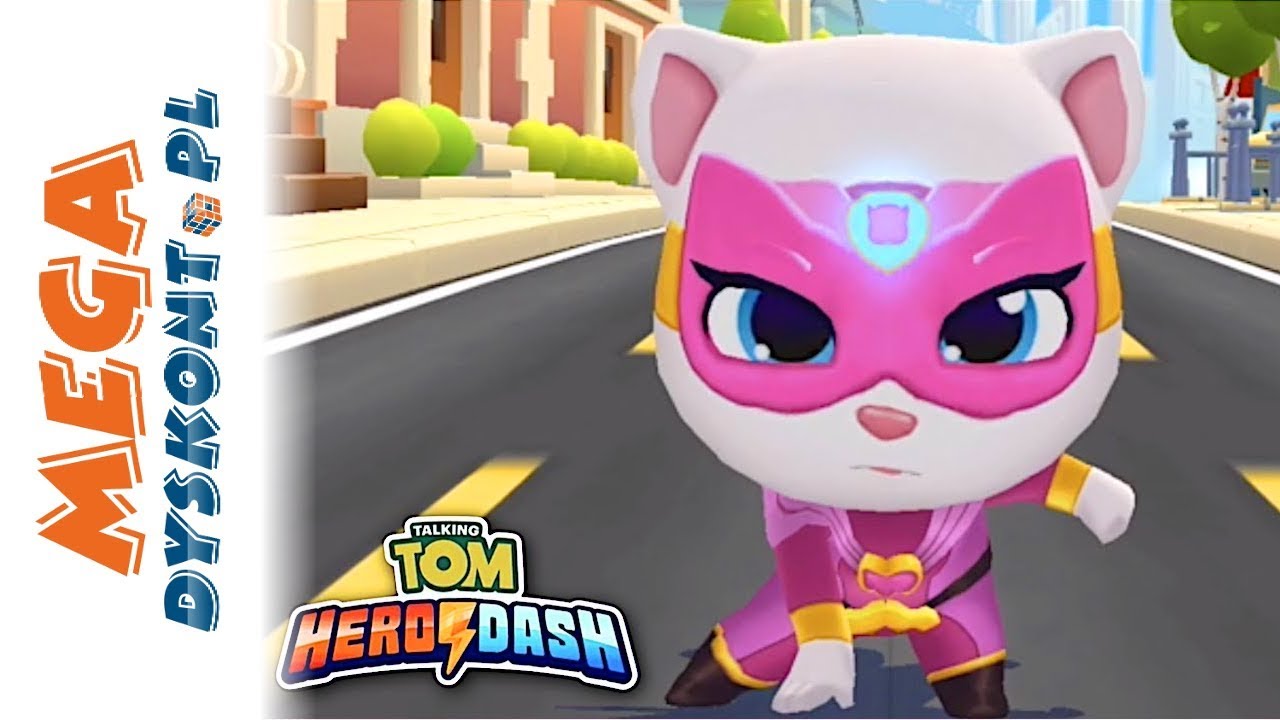 Talking Angela SuperHero 🦸 gry na telefon