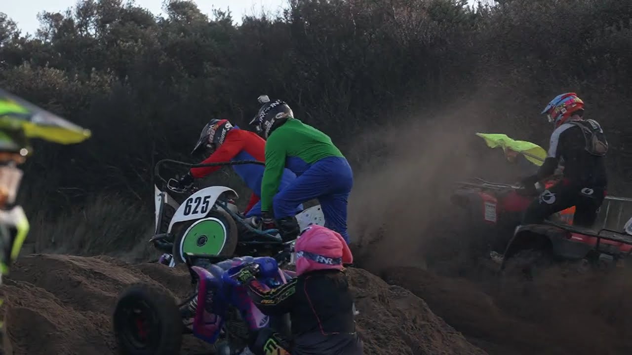 Гонка ROKiT Tyres Weston Beach 2025 — квадроциклы с коляской