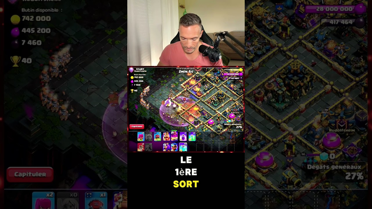 🔥 Cette COMPO Fournaise + Clone est INARR&Ecirc;TABLE en HDV17 ! (Clash of Clans)