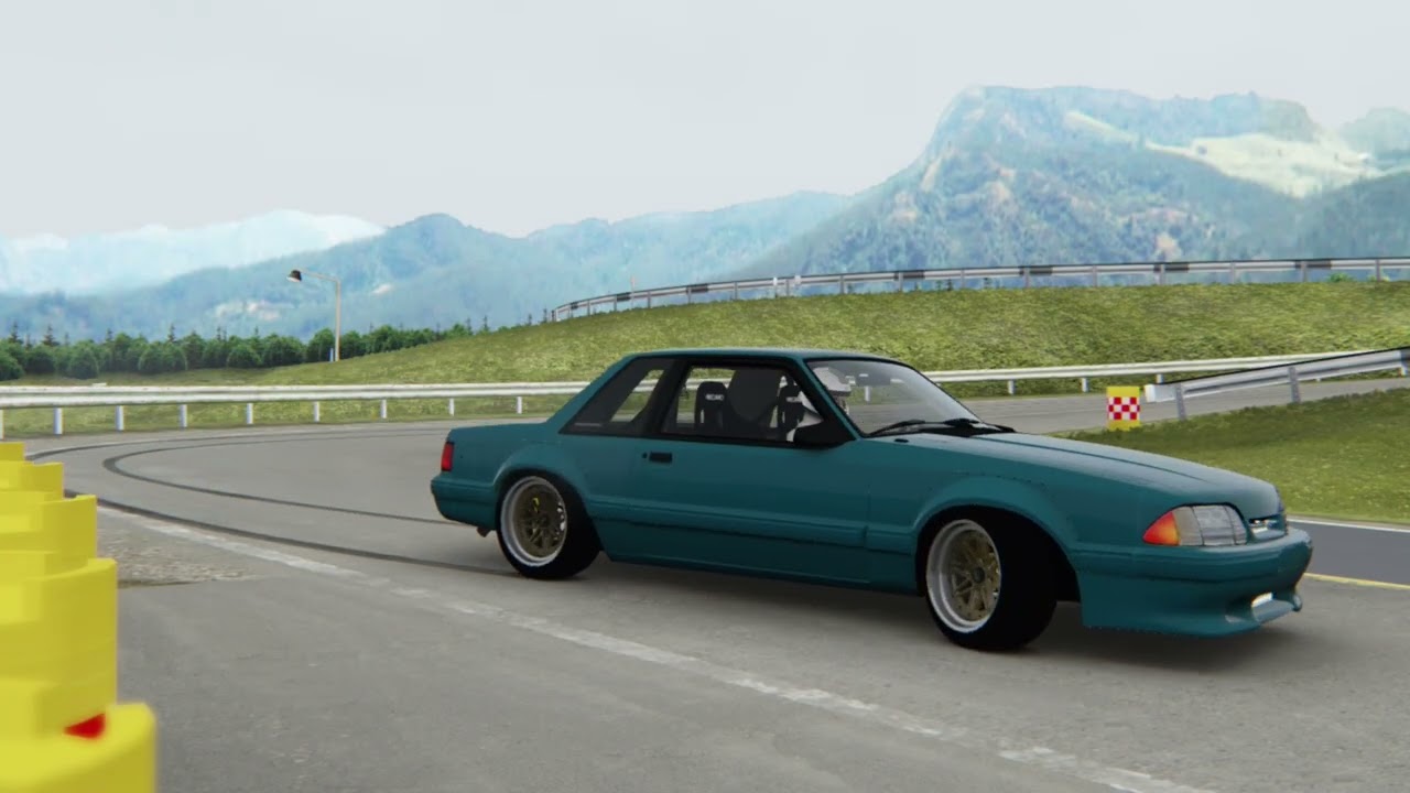 Swarm V2 Foxbody practice Assetto Corsa