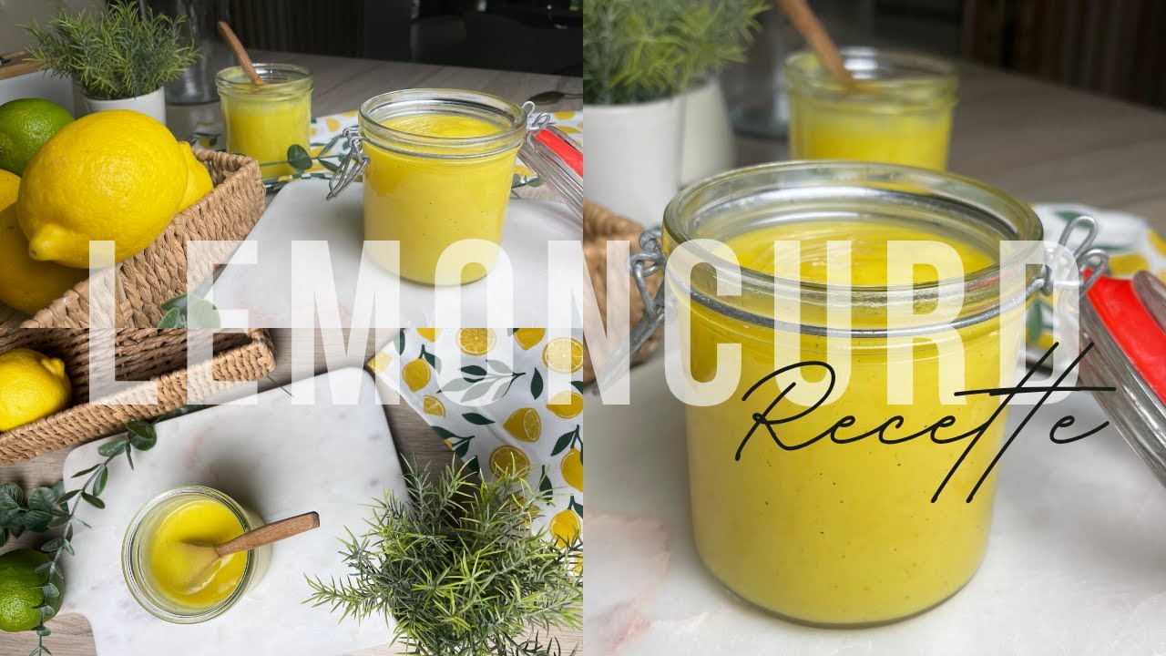 🍋 Recette Ultra simple | LEMON CURD SANS OEUFS ! Crémeux, acidulé | #lemoncurd #recettes