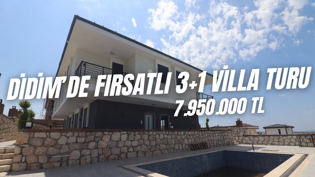 Hisar Mahallesinde Deniz Manzaralı Sıfır 3+1 Villa |Havuzlu Site İçinde| İskanlı&Otoparklı BÖLÜM: 5